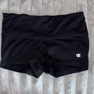 Champion Women's Athletic Black Shorts Size S🖤🙂